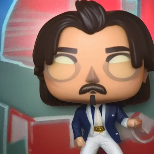 Prompt: thierry baudet funko pop