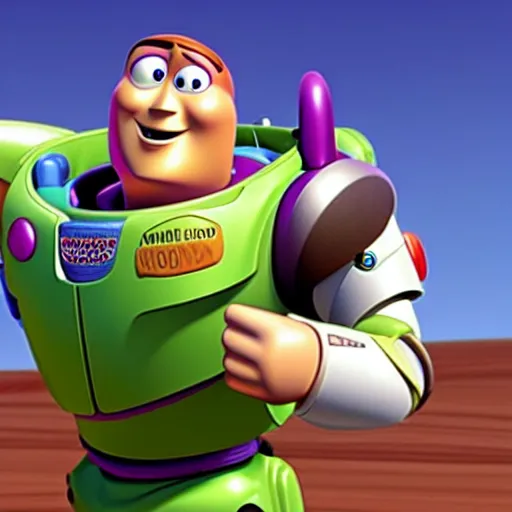 Prompt: if woody and buzz from toy story had a kid pixar animation hd