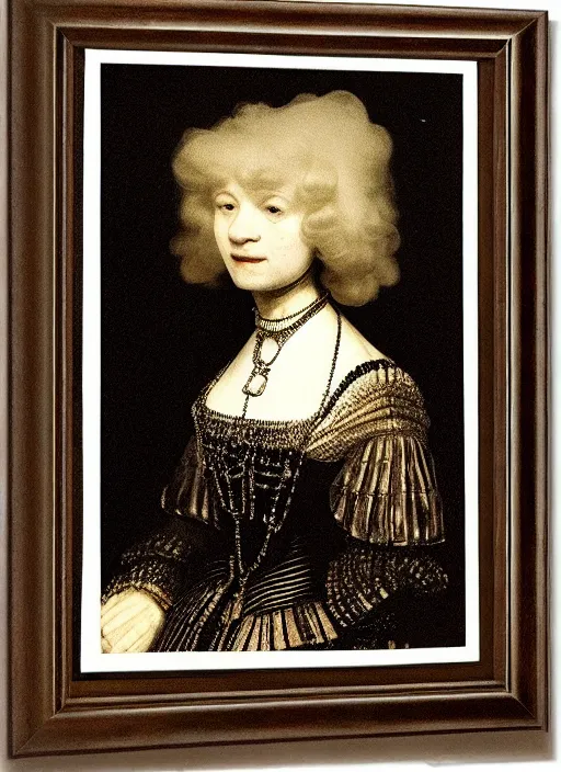 Prompt: ( ( gothic # ) ) princess portrait *. *. by alvar aalto * *, by rembrandt, highly detailded