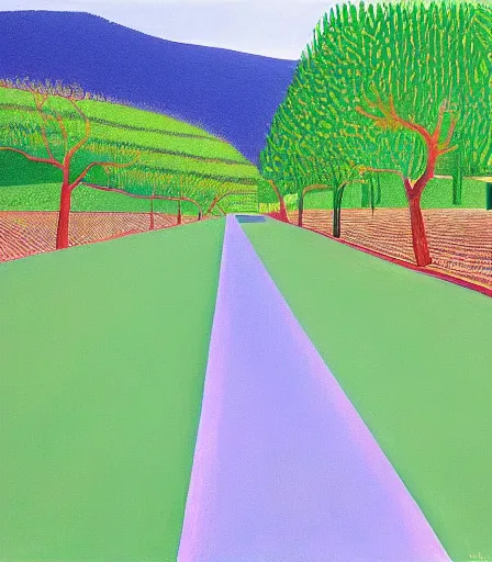 Image similar to impressive high quality high detail painting by david hockney, hd,