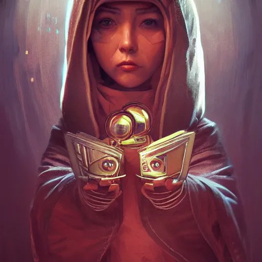 Image similar to matryoshka Star Wars movie character, highly detailed, digital fantasy character, painted portrait, artstation, concept art, hard focus, illustrations, works by artgerm and Greg Rutkowski, Alphonse Mucha and Craig Mullins, James Jean, Andrey Ryabovichev, Mark Simonetti and Peter Morbacher, 16k,