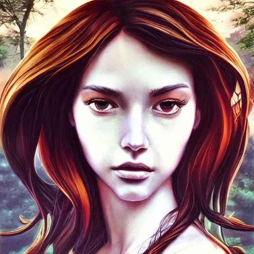 Image similar to ' a portrait of a character in a scenic environment by artgerm'as a sculpture