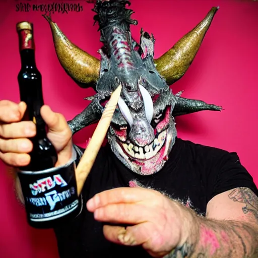 Image similar to Sleazy P Martini from GWAR