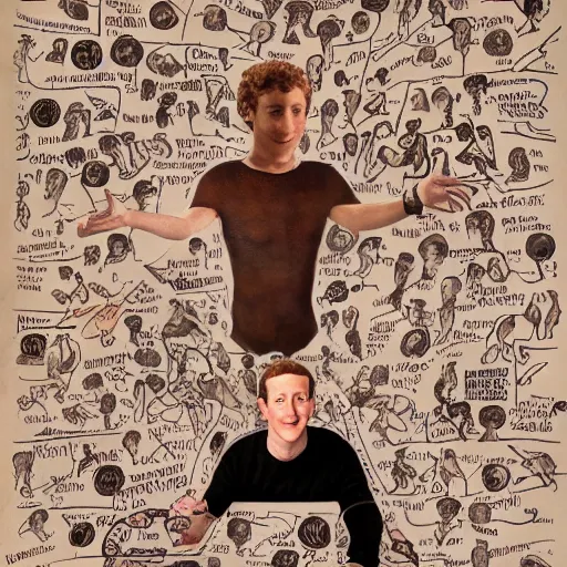 Prompt: zuckerberg michelangelo