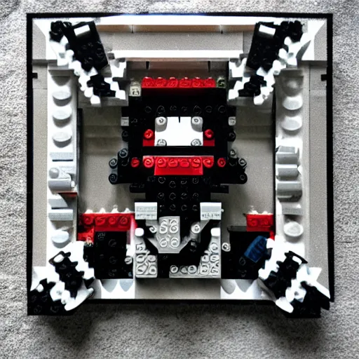 Image similar to lego xenomorph