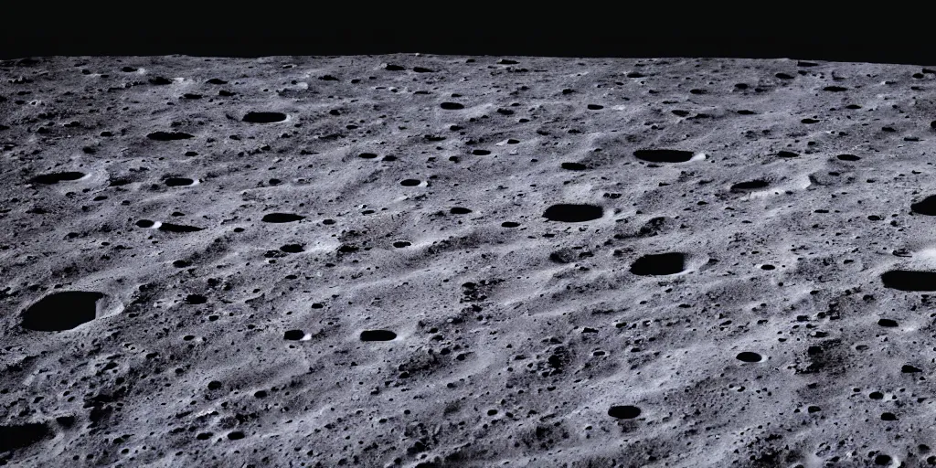 Prompt: colour photograph of the moon landing, high resolution, very detailed