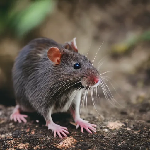 Image similar to professional photograph of handsome brown rat