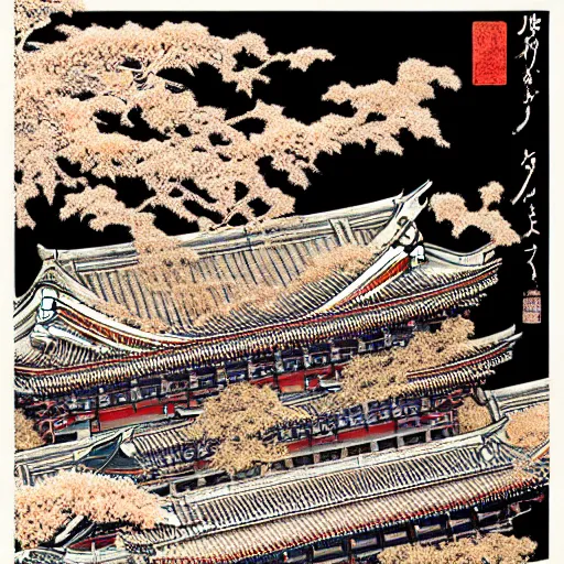 Image similar to 8 k 3 d capture scan of japanese package, high textured, conceptual, intricate detailed painting, illustration sharp detail, manga 1 9 9 0