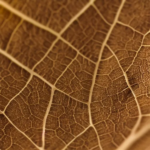 Prompt: Photo of a leaf under a microscope