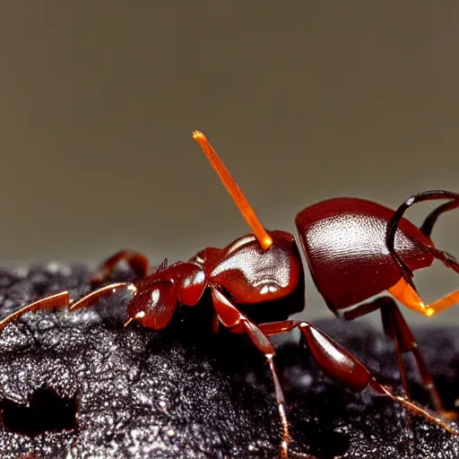 Image similar to POV of an ant entering the ear