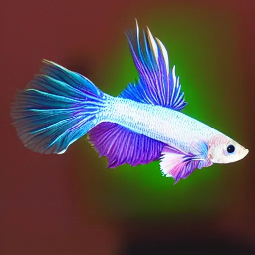 Image similar to a graceful betta fish