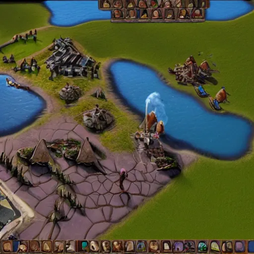 Image similar to saul goodman as a leader in sid meier's civilization 5