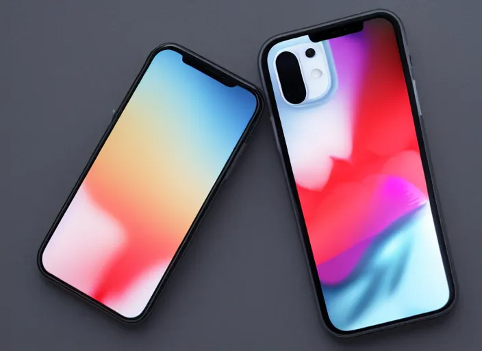 Image similar to product still of the new iphone 2 0 in 2 0 2 9, 4 k, 8 5 mm f 1. 8