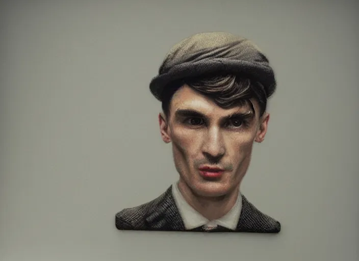 Image similar to thomas shelby made out of shrimp, lowbrow, matte painting, 3 - d highly detailed, in the style of mark ryden,