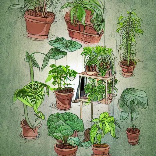 Image similar to insurgency of plants