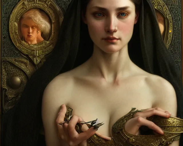 Image similar to photography of dino valls, deep focus, d & d, fantasy, intricate, elegant, highly detailed, digital painting, artstation, concept art, matte, sharp focus, illustration, hearthstone, art by artgerm and greg rutkowski and alphonse mucha