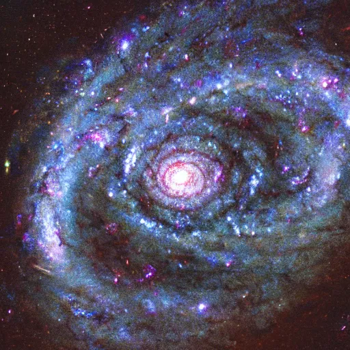 Prompt: extremely detailed photo of a spiral galaxy