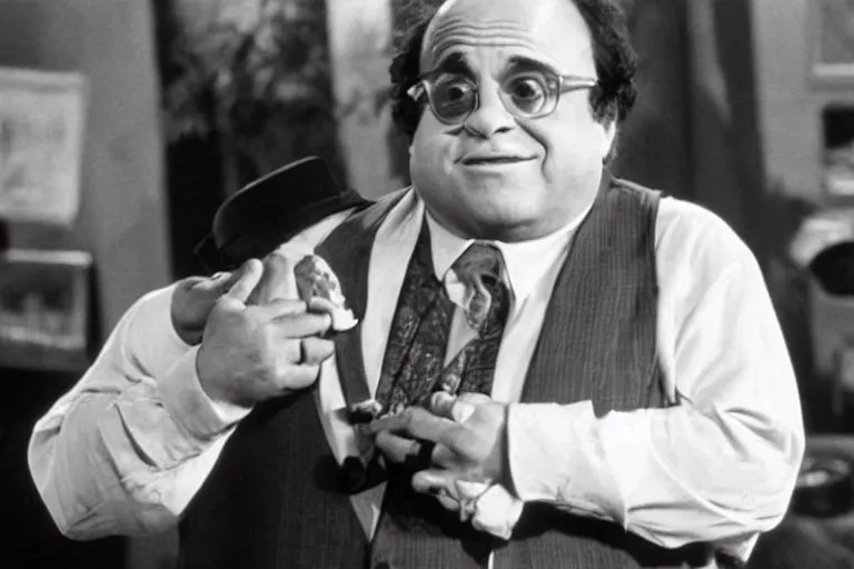 Image similar to danny devito in the marx brothers