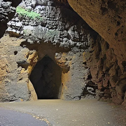 Prompt: alladins treasure cave