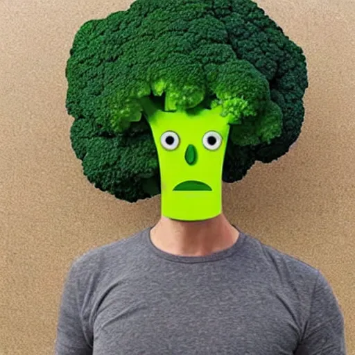 Image similar to man with broccoli shaped afro