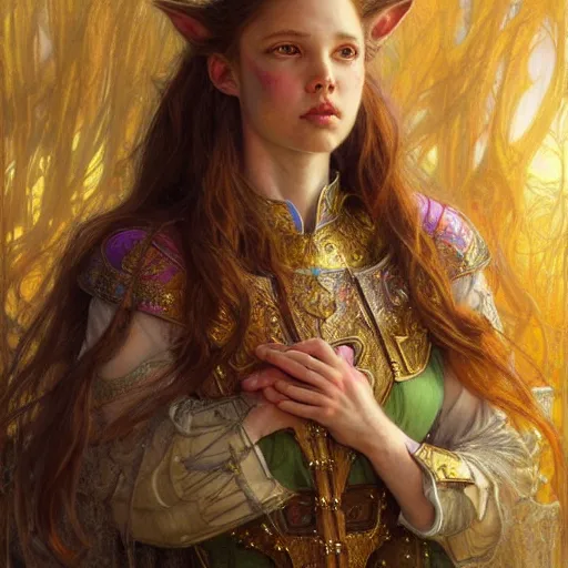 Image similar to highly detailed full body portrait of a enchanted wolf in the form of a beautiful young princess. d & d, art by donato giancola and ruan jia and carl larsson and magali villeneuve. trending on artstation, intricate details, energetic composition, golden ratio, concept art, illustration, elegant art