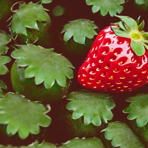 Prompt: animated strawberry symbol