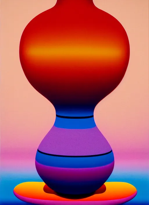 Image similar to vase by shusei nagaoka, kaws, david rudnick, airbrush on canvas, pastell colours, cell shaded, 8 k