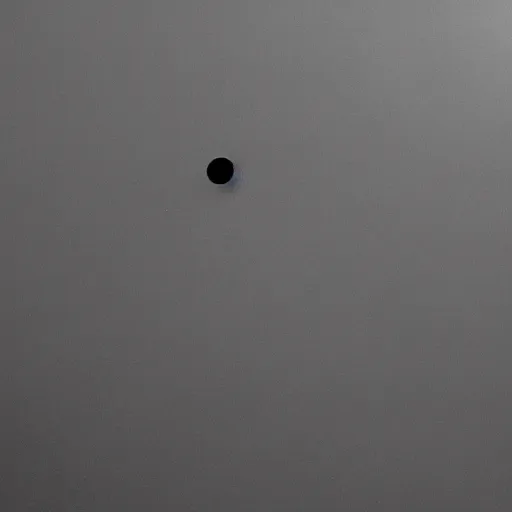 Image similar to a black dot in the sky, dramatic lighting