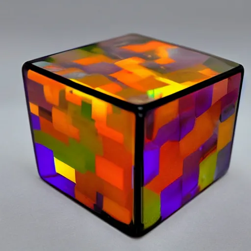 Image similar to resin cube, 1 6 : 9