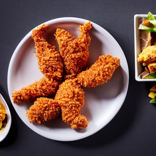 Image similar to kentucky fried chicken, professional food photography