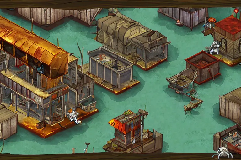 The Muldraugh Fish Palace, Project Zomboid screenshot Stable