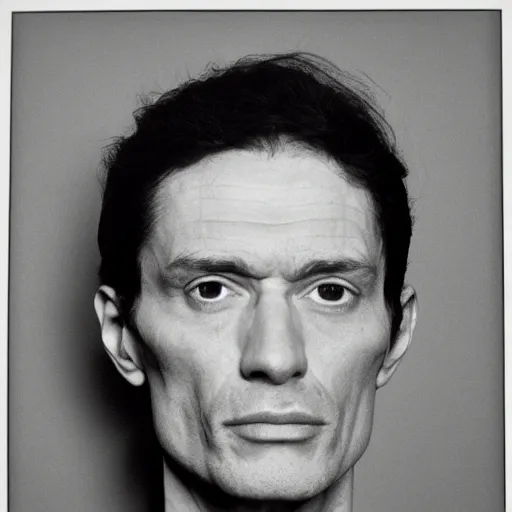 Image similar to portrait by robert mapplethorpe