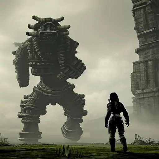 Image similar to shadow of the colossus