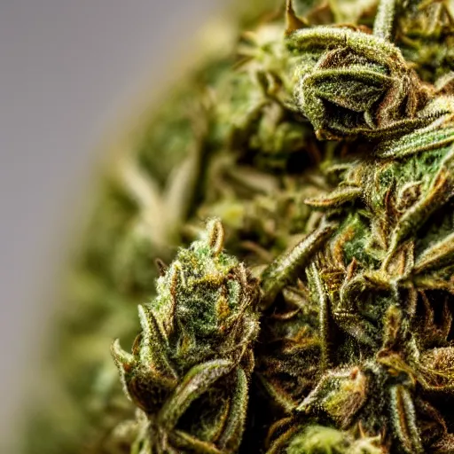 Image similar to Macro photo of thc covered marijuana bud