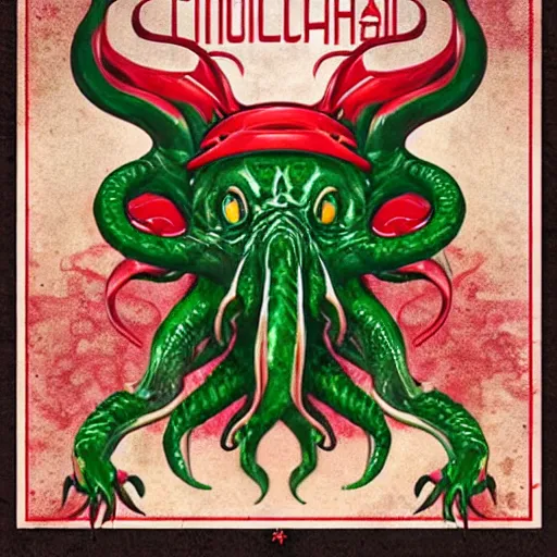 Prompt: cthulhu stalin