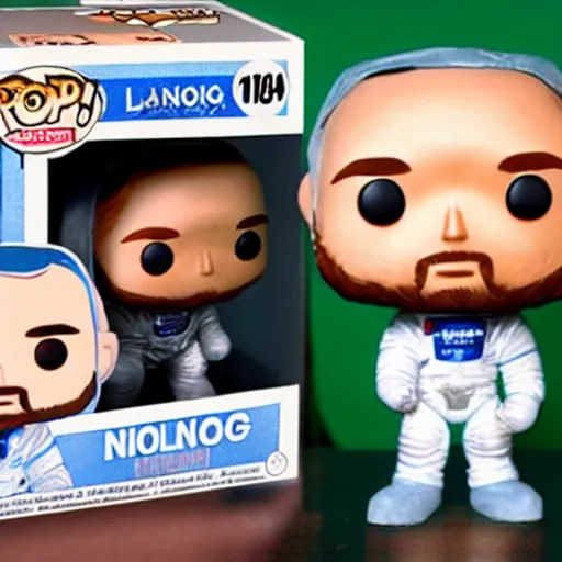 Prompt: neil armstrong funko pop