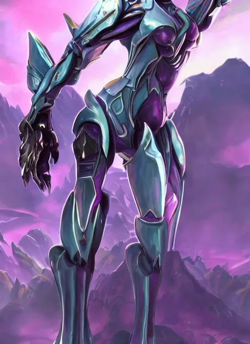 Image similar to cinematic body shot, cosmic beautiful stunning giant robot mecha hot female dragon goddess, sharp sleek cyborg dragon head, sharp metal ears, smooth purple eyes, smooth fuschia skin, smooth silver armor, nebula size, epic proportions, epic scale, macro furry, furry art, dragon art, goddess art, giantess art, warframe, warframe fanart, furaffinity, octane