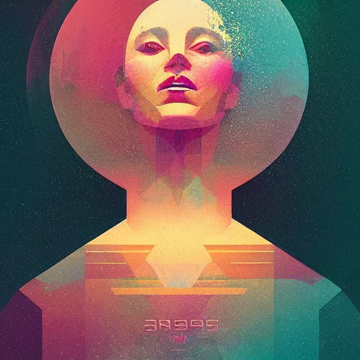 Prompt: a goddess by Petros Afshar and Beeple