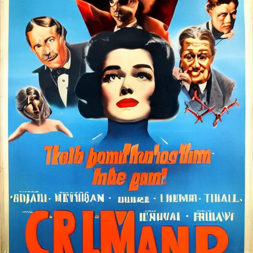 Image similar to vintage movie poster, surreal,