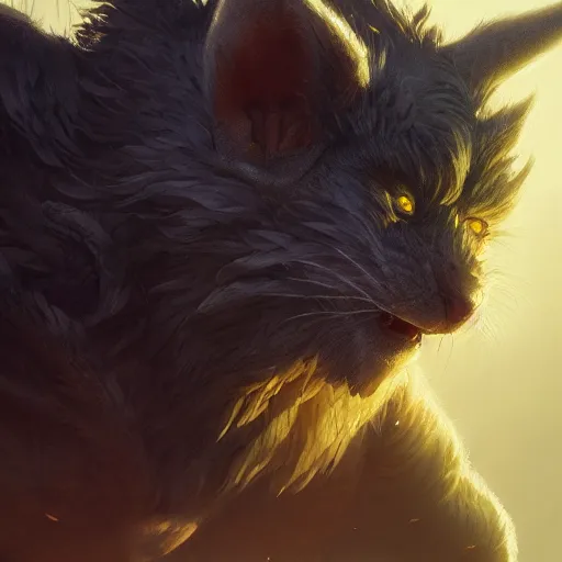 Prompt: A close up shot of a bunch of angry fuzzy little critters, ultra high detailed, oil painting, Greg Rutkowski, Charlie Bowater, Yuumei, Yanjun Cheng, unreal 5, DAZ, hyperrealistic, octane render, RPG portrait, dynamic lighting, fantasy art, beautiful