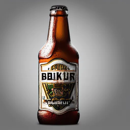 Prompt: photo of beer bottle, ultra realistic, cool smoke, ray tracing, ultra detailed, manly design, 3 5 mm, award winning photography, trending on artstation