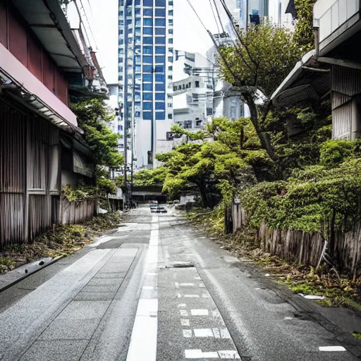 Image similar to tokyo abandoned for years