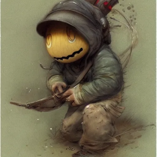 Prompt: ( ( ( ( ( shy guy ) ) ) ) ) by jean - baptiste monge!!!!!!!!!!!!!!!!!!!!!!!!!!!