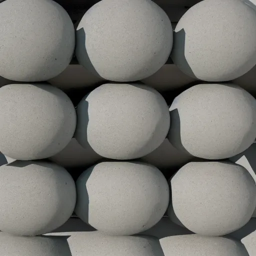 Image similar to tallus balls, yeg, edmonton, brutalism style,