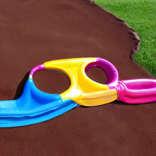 Image similar to brown pudding slip n slide