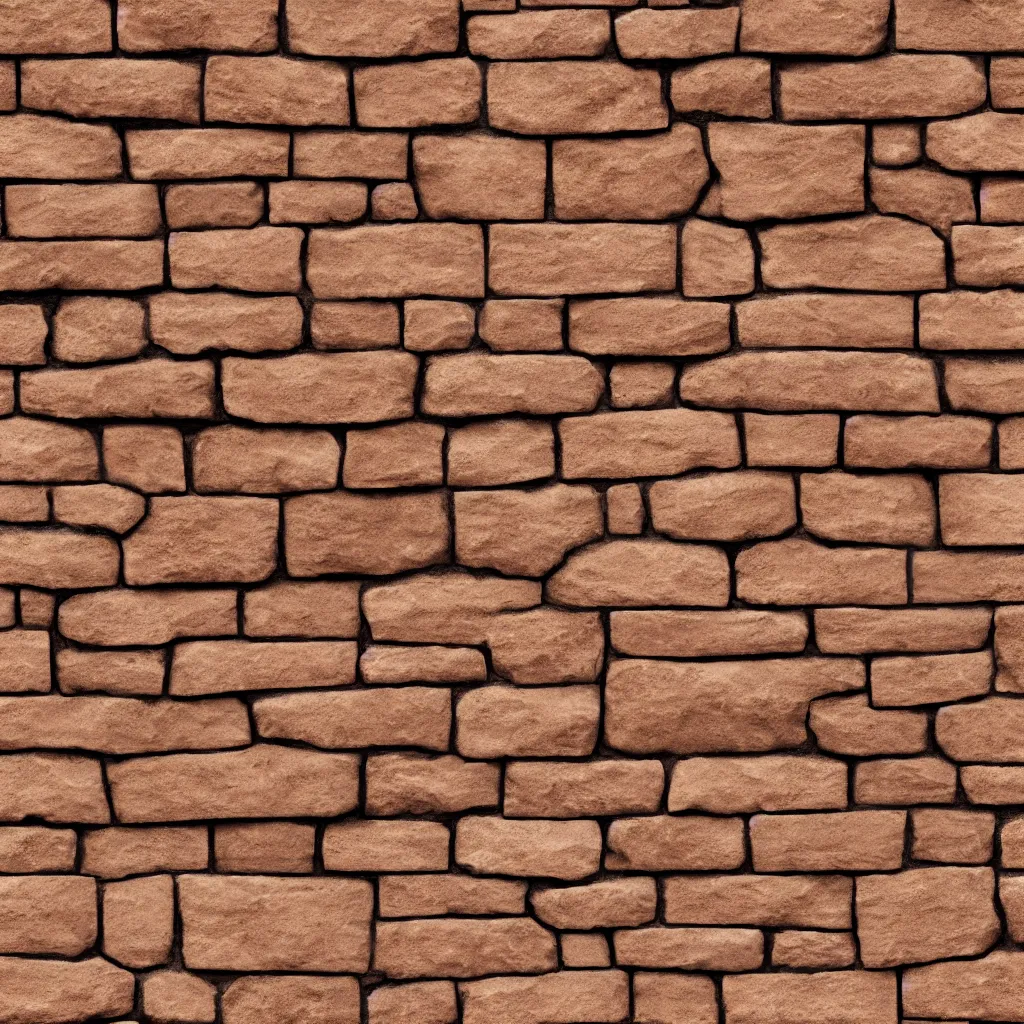 Image similar to sandstone brick wall texture, hd, seamless, pbr, textures. com