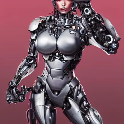 Image similar to Mechanical cyborg by artgerm, ross tran and WLOP