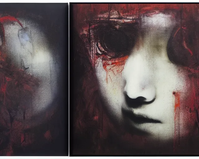 Prompt: eternal eclipse, a brutalist designed, rich deep colours, painted by guy denning, francis bacon, yoshitaka amano, sebastiao salgado, julia margaret cameron, adrian ghenie, james jean and petra cortright, part by gerhard richter, part by takato yamamoto. 8 k masterpiece.