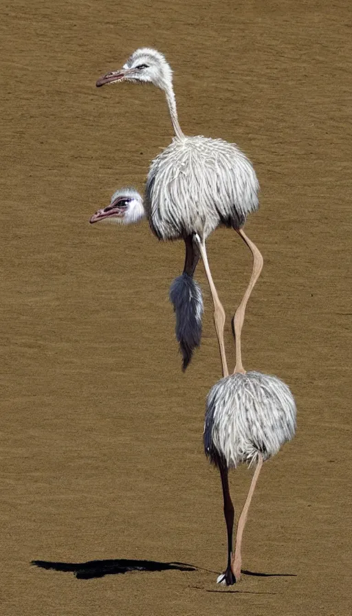 Image similar to stick figure ostrich, by yoshitaka amano