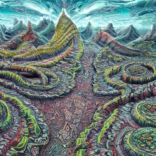 Image similar to psychedelic wasteland, intricate detail, hyperrealistic